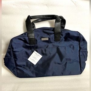 NWT Jimmy Choo Parfums Weekender Travel Duffie Bag Men Blue